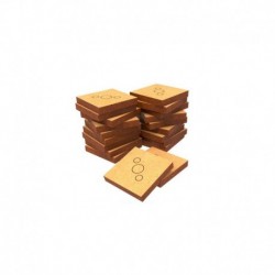 Socles CARR©?S 20 mm en MDF