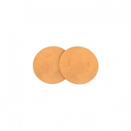 Socles Ronde 100mm en MDF bois