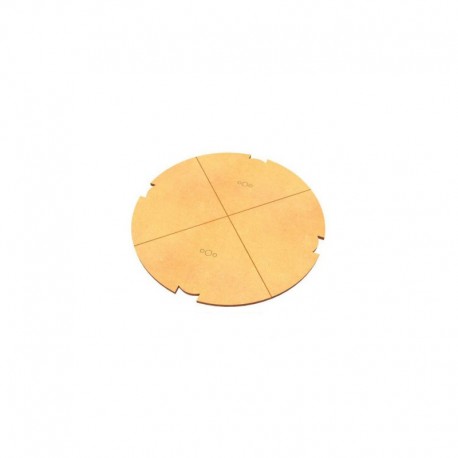 Socles ROND 150 mm en MDF (Legion)