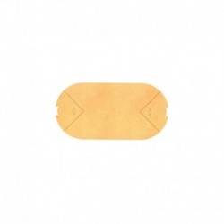 Socles OVALES 100x200 mm en MDF (Legion)