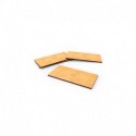 Socles RECTANGULAIRES Old World 60x120mm en MDF