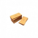 Socles RECTANGULAIRES 25x50mm en MDF