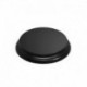 Socle en Bois Rond Ouvragé 160mm - Noir