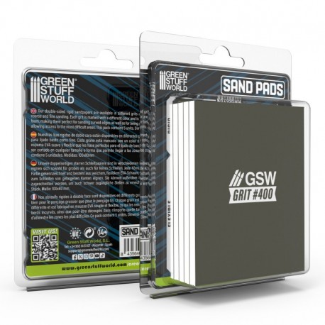 Tampons de ponçage rigides Grain 400