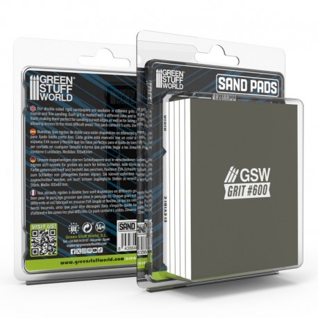 Tampons de ponçage rigides Grain 600