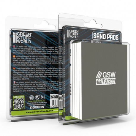 Tampons de ponçage rigides Grain 1200