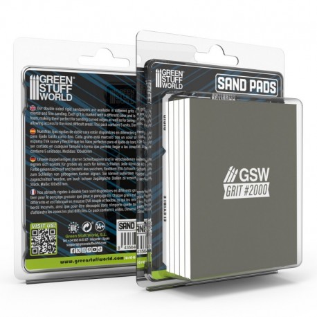 Tampons de ponçage rigides Grain 2000