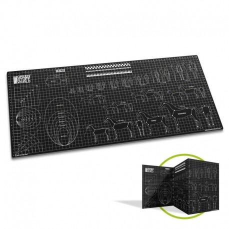 Tapis de Découpe avec échelles A3 ©?largi