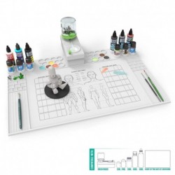 Tapis de peinture avec Rebord