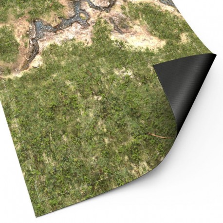 Tapis néoprène 44x60" Duskriver Meadows avec zones de déploiement