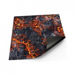 Tapis néoprène 120x120cm Flamecoil Path