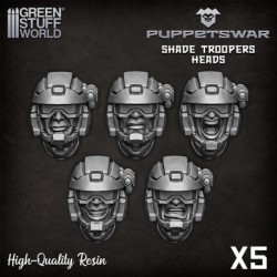 PuppetsWar - Têtes de Shade Troopers