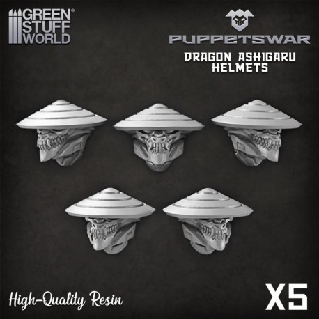 Casques Ashigaru Dragon