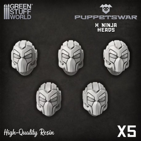 Puppetswar - Têtes de ninja