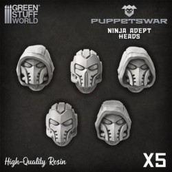 Puppetswar - Têtes de Ninja Adept