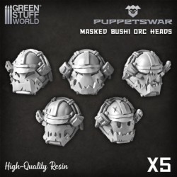 PuppetsWar - Bushi masqué Têtes d'ork