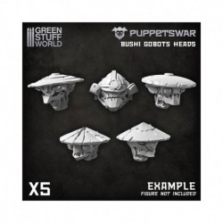 PuppetsWar - Têtes de Bushi Gobots