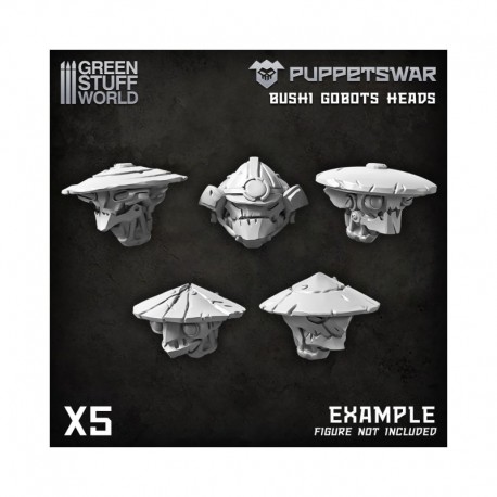 PuppetsWar - Têtes de Bushi Gobots