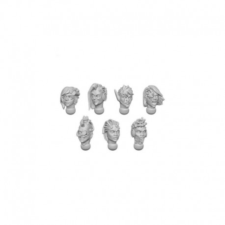 Têtes de femmes BIONIC 1:48