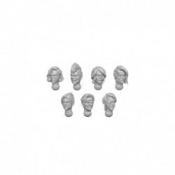 Têtes de femmes PLAIES 1:48