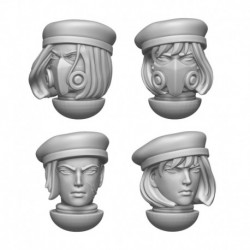 DakkaDakka - Sisters of Battle de la repentance - Têtes avec bérets 1:48