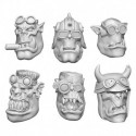 DakkaDakka - Têtes de Riders Ork 1:48