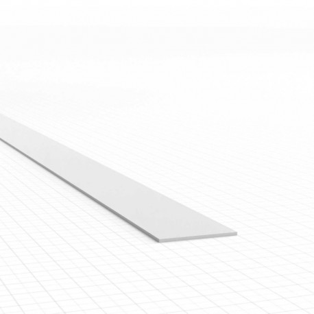 uPVC Plasticard - Profilé Extra-fin 0.25mm x 6mm