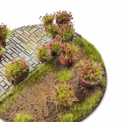 Touffes de Buissons 6mm Auto-Adhésif - Violet clair