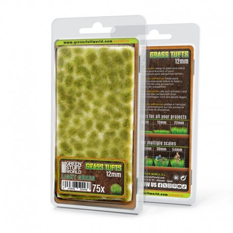 Touffes d'herbe - Tuft 12 mm - Vert clair
