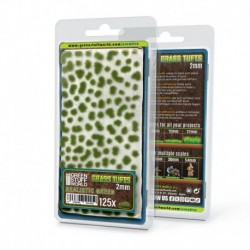 Touffes d'herbe - Tuft 2 mm - Vert Réaliste