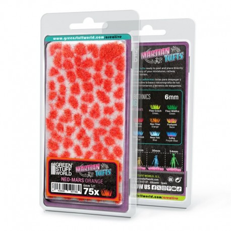 Touffes d'herbe martienne - NEO-MARS ORANGE