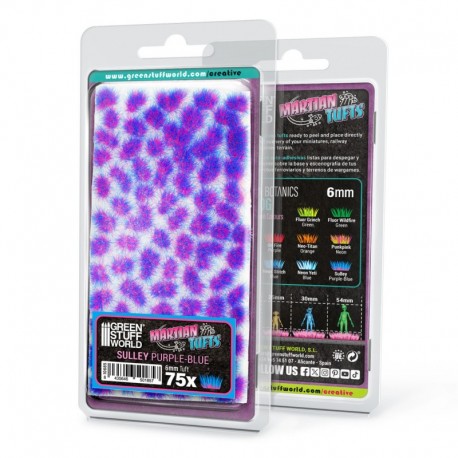 Touffes d'herbe martienne - SULLEY PURPLE-BLUE