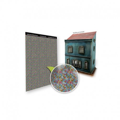 Vitraux Miniatures - Motifs à chevrons