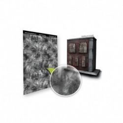 Vitraux Miniatures - Verre texturé