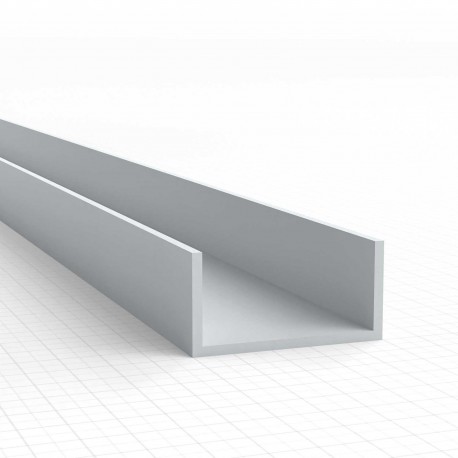 Plasticard PROFIL©?-U - 10x5mm