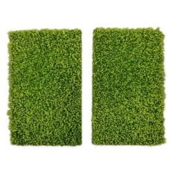 Découpe de Tapis d'Herbe - Champ de Fleurs Jaunes