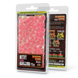 Touffes de Fleurs - 6mm - Tufts - Fleurs Rose