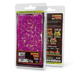 Touffes de Fleurs - 6mm - Tufts - Fleurs Violettes