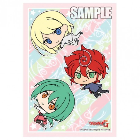 Bushiroad - 70 protèges cartes Extra Pack Vol.44 Team TRY3