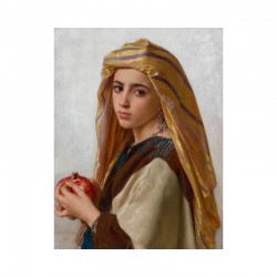 ORIENTALE A LA GRENADE FLAT 1/4 ronde bosse