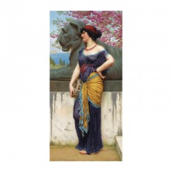 IN THE GROVE OF THE TEMPLE OF ISIS FLAT 1/4 ronde bosse