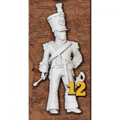 Artilleur à Cheval français 28mm n° 11