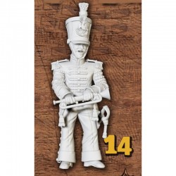 Artilleur à Cheval français 28mm n° 14