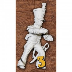 Artilleur à Cheval français 28mm n° 3