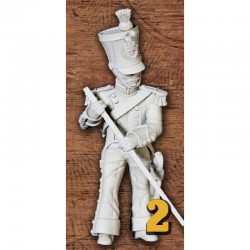 Artilleur à Cheval français 28mm n° 2