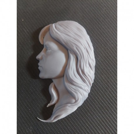 AMERINDIENNE avec loup