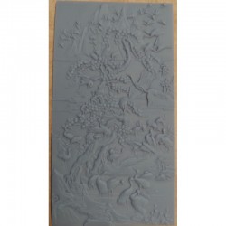 Style ESTAMPE JAPONAISE "LES GRUES"