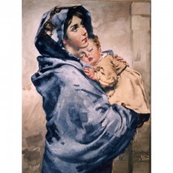 MADONNINA Plat de résine