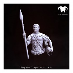 EMPEREUR TRAJAN 53 - 117 A.D. Conquering the World Version 2
