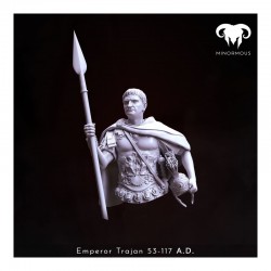 EMPEREUR TRAJAN 53 - 117 A.D. Conquering the World Version 1
